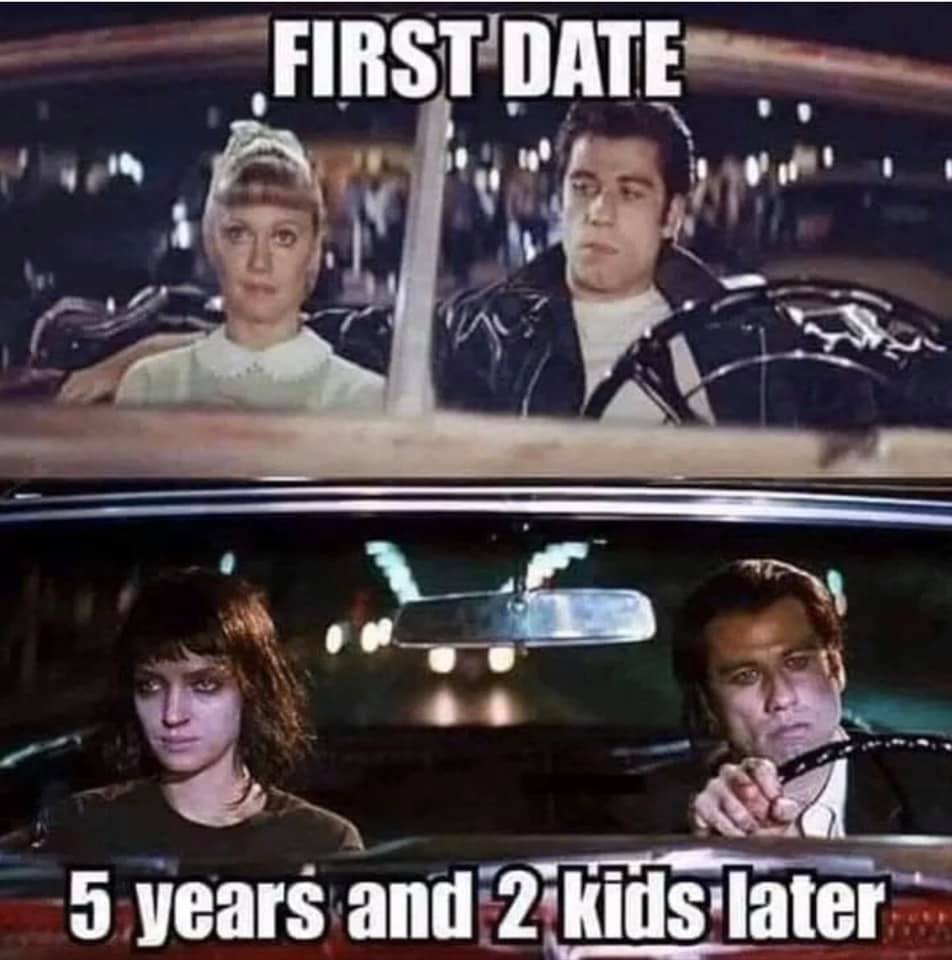 first date 20 years later - First Date 5 years and 2 kids later