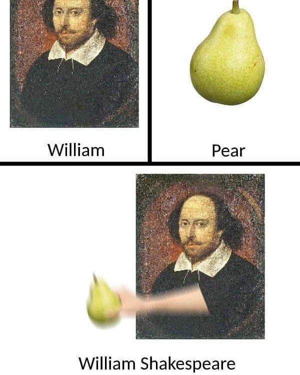 william shakespeare - William Pear William Shakespeare