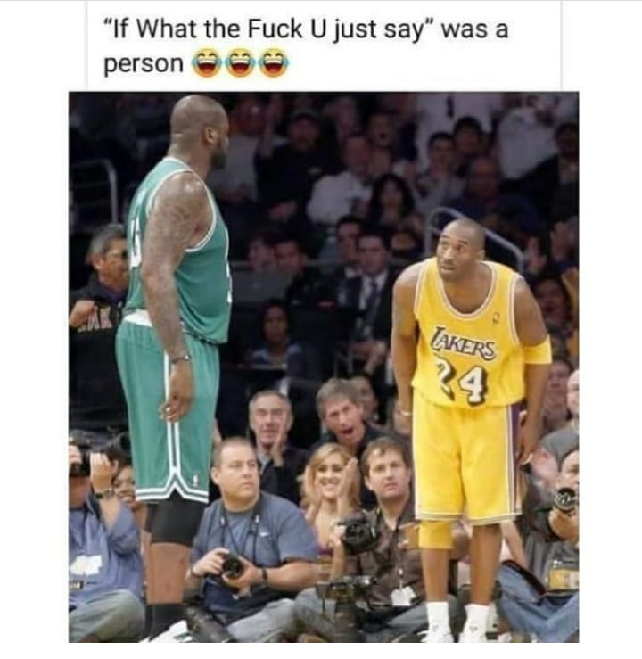 shaquille o neal boston - "If What the Fuck U just say" was a person Akers