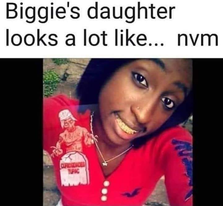 smile - Biggie's daughter looks a lot ... nym