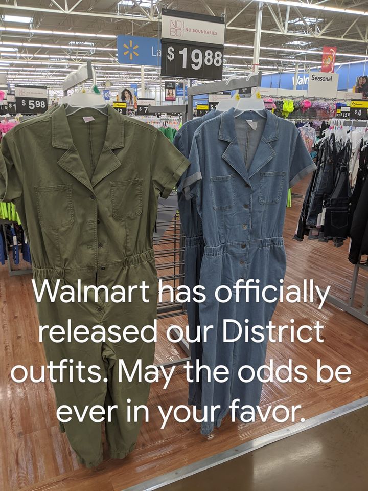 suit - Gno Boundaries La $ 1988 laln Seasonal See 1951 $ 598 3150 $4 ! Walmart has officially released our District outfits. May the odds be ever in your favor.