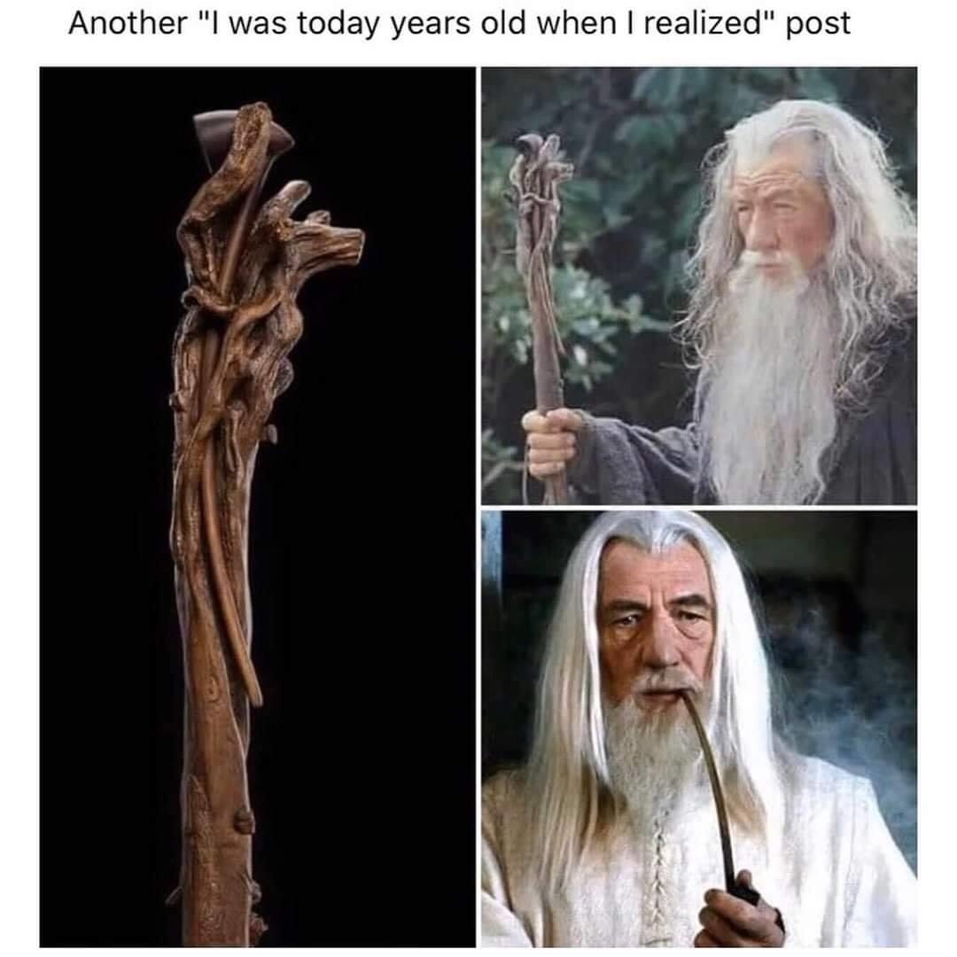 lord of the rings - Another "I was today years old when I realized" post