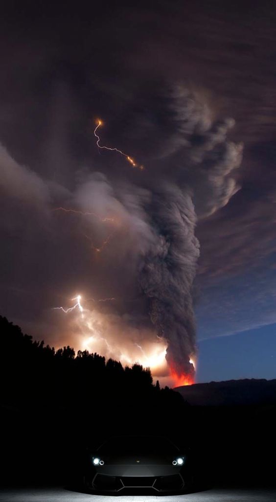 lightning fire tornado