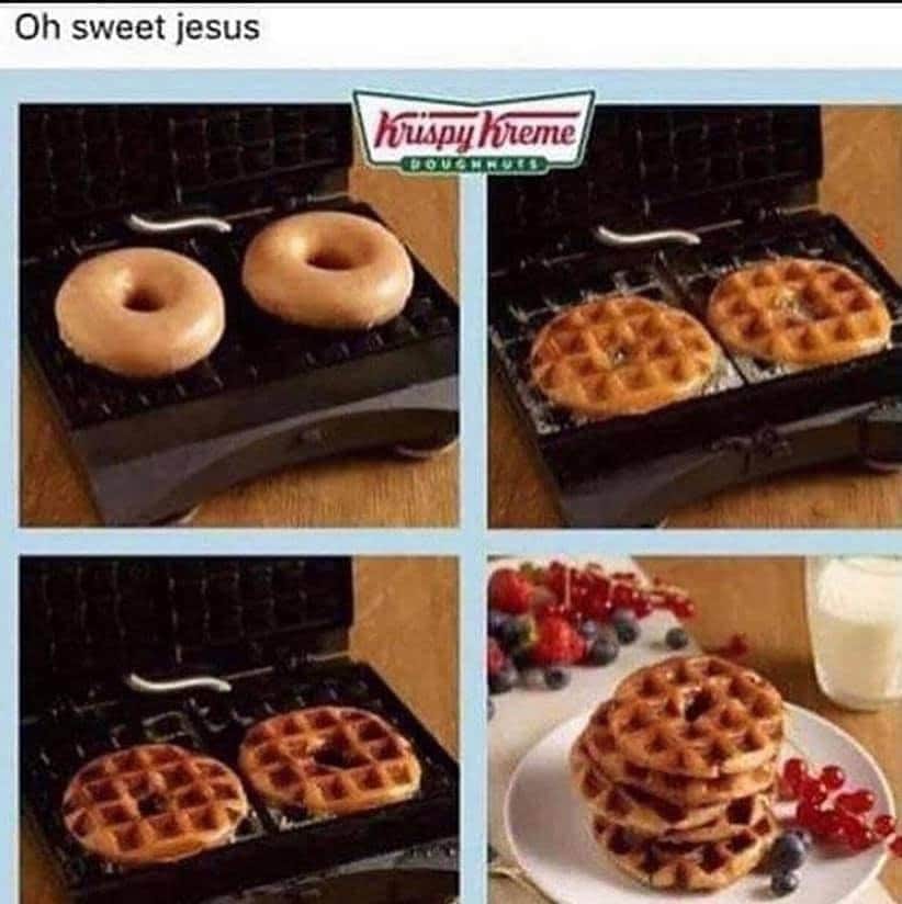krispy kreme doughnuts - Oh sweet jesus huispy Kreme Boulos