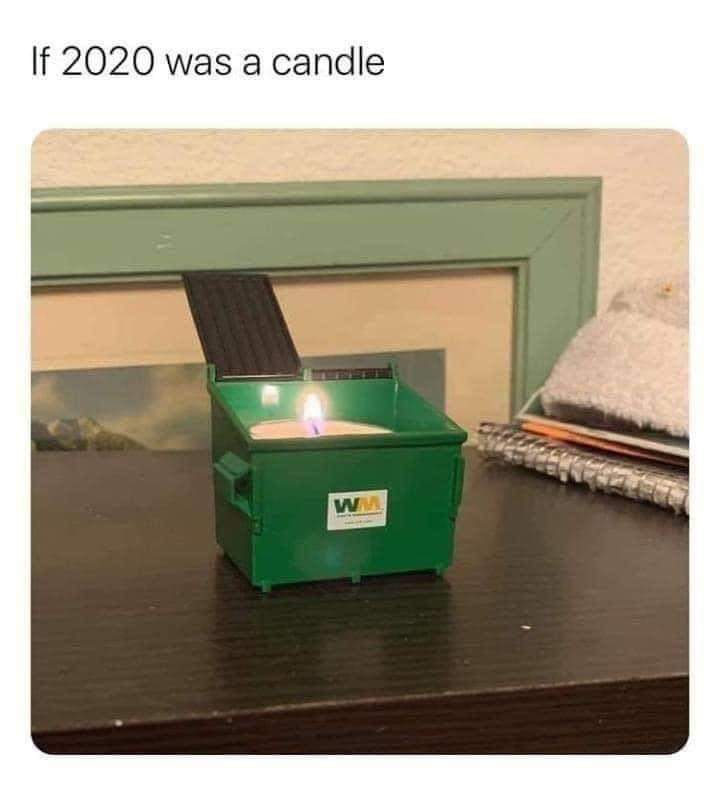 2020 commemorative candle - If 2020 was a candle Wa