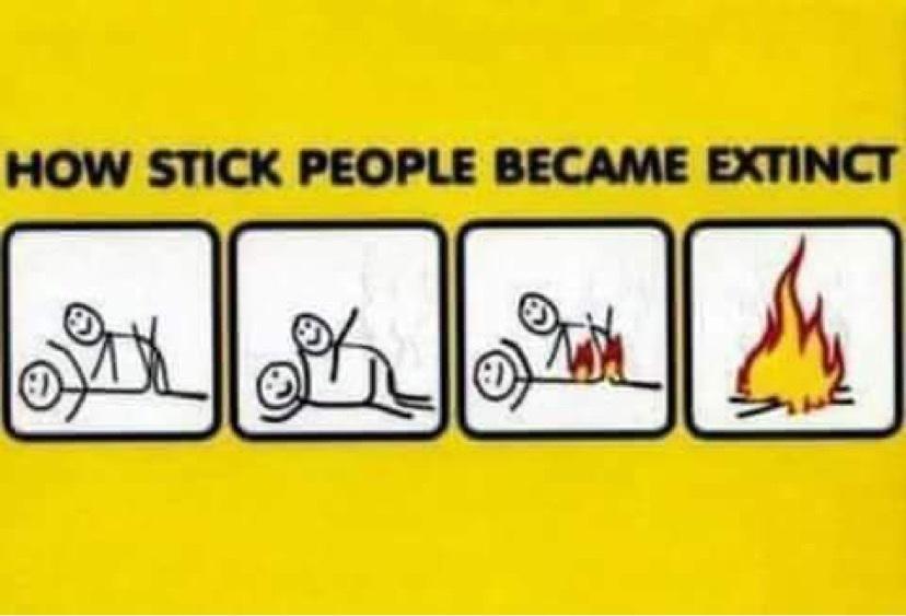 funny stick figure - How Stick People Became Extinct