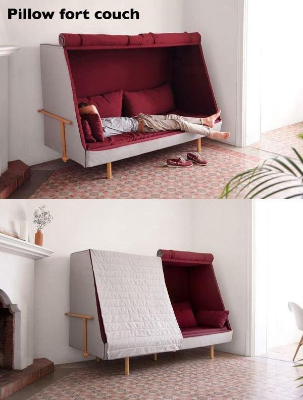 pillow fort bed - Pillow fort couch