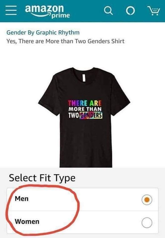 there are more than two genders meme - Iii amazon prime Gender By Graphic Rhythm Yes, There are more than two Genders Shirt There Are More Than Two Genders Select Fit Type Men Women