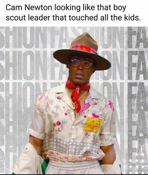cam newton style 2020 - Cam Newton looking that boy scout leader that touched all the kids. Shiunti Unta Shionis Fa