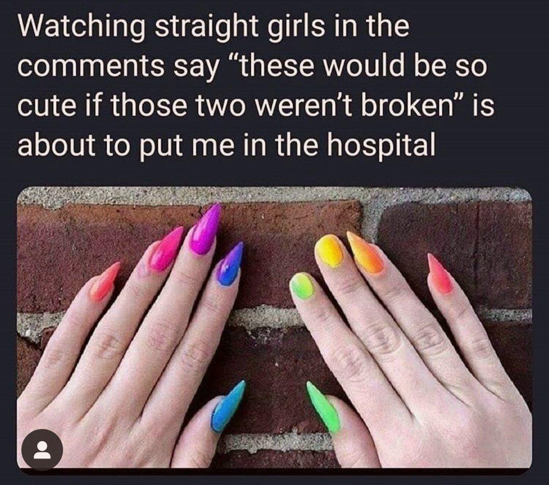 watching straight girls in the comments - Watching straight girls in the say these would be so cute if those two weren't broken is about to put me in the hospital