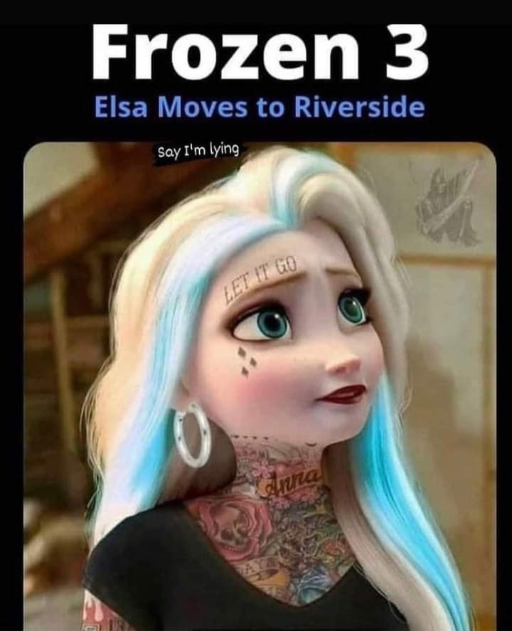 elsa - Frozen 3 Elsa Moves to Riverside say I'm lying Anna
