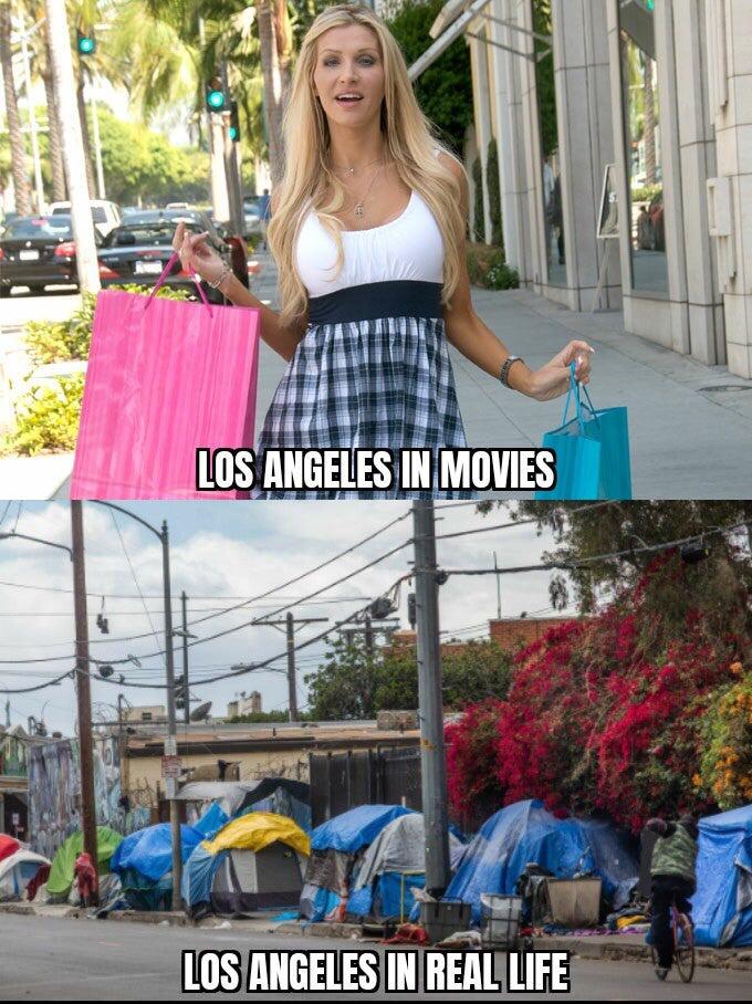 homeless in la - Los Angeles In Movies 17 Los Angeles In Real Life