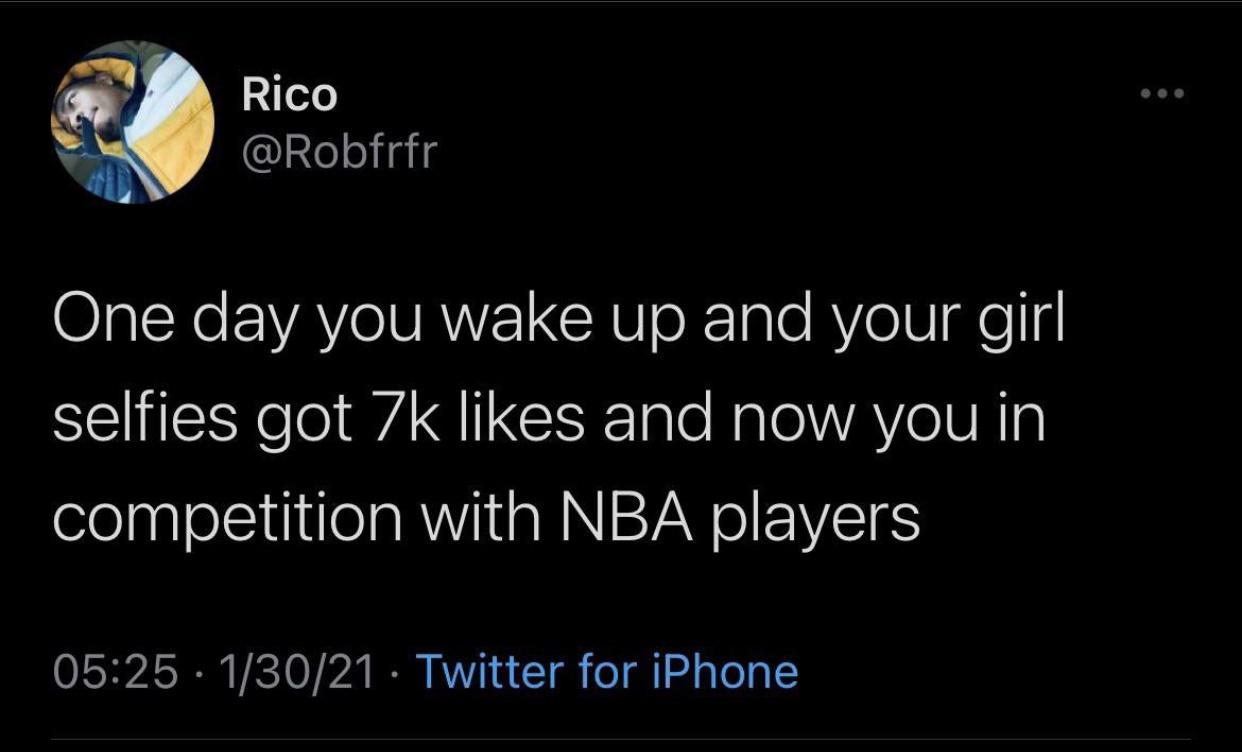 donald trump wholesome chonker - Rico One day you wake up and your girl selfies got 7k and now you in competition with Nba players 13021 Twitter for iPhone