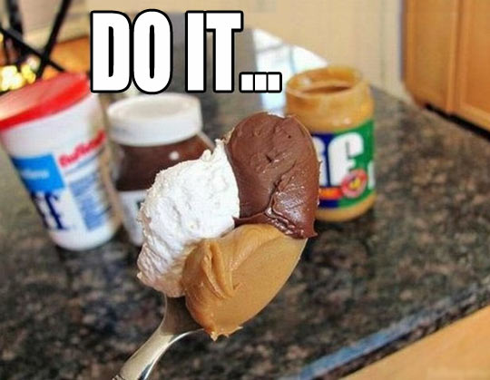 peanut butter and nutella meme
