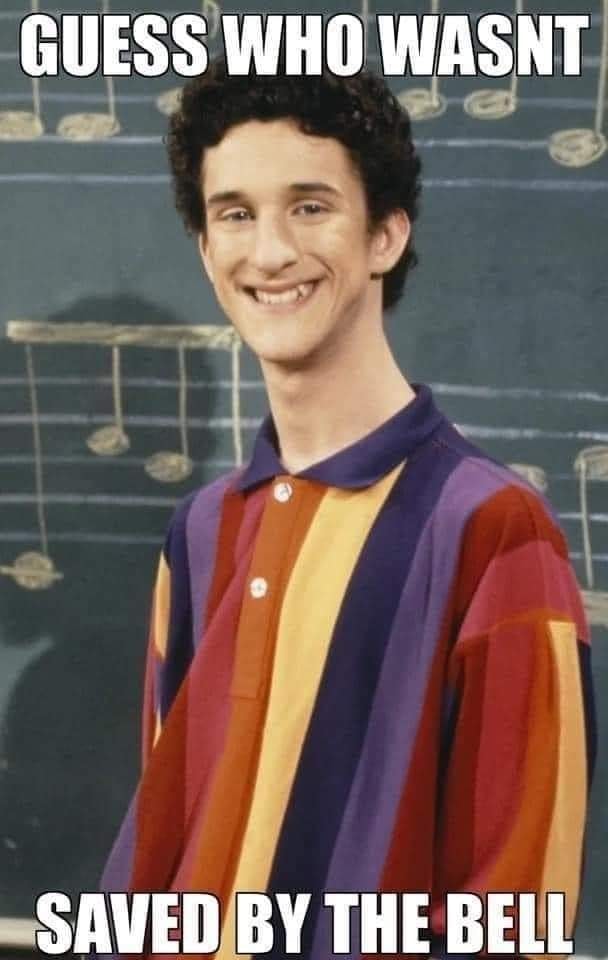 dustin diamond 2020 - Guess Who Wasnt Saved By The Bell
