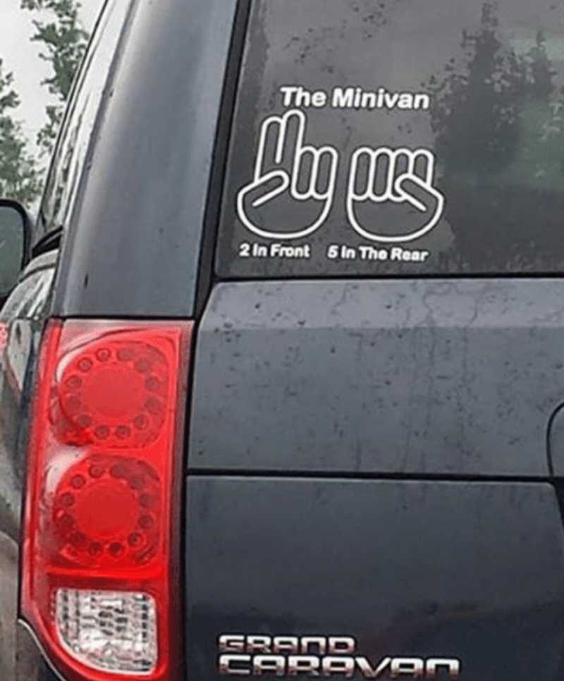 minivan meme - The Minivan Emma 2 In Front 6 In The Rear Grand Corovo