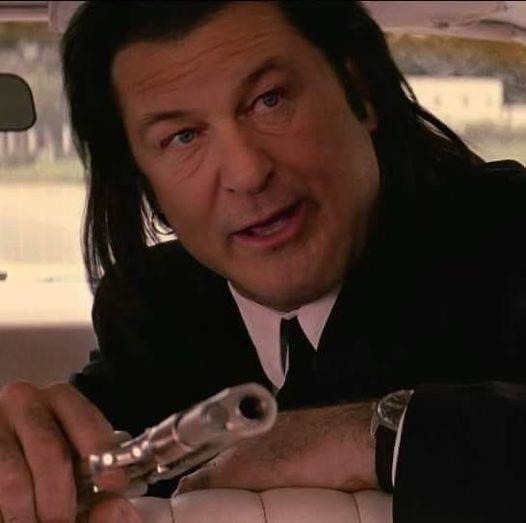 random pics and memes  --  john travolta alec baldwin meme