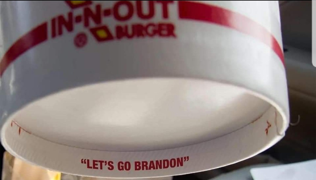 random pics and memes  - winner winner chicken dinner - InNOutl Burge "Let'S Go Brandon