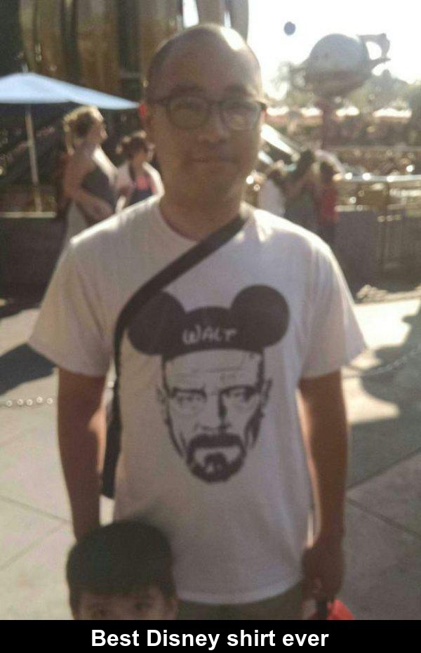 cool randoms  - walt disney walter white - Walt Best Disney shirt ever