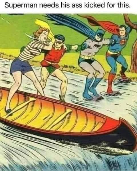 Superman needs his ass kicked for this.