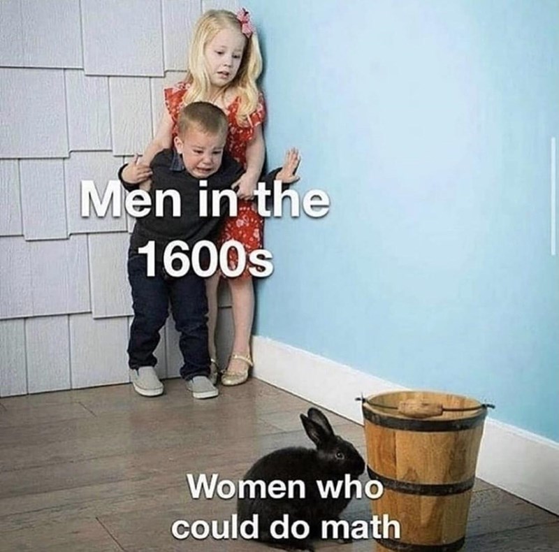 funny memes and random pics - men in the 1600s women who could do math - Men in the 1600s Women who could do math