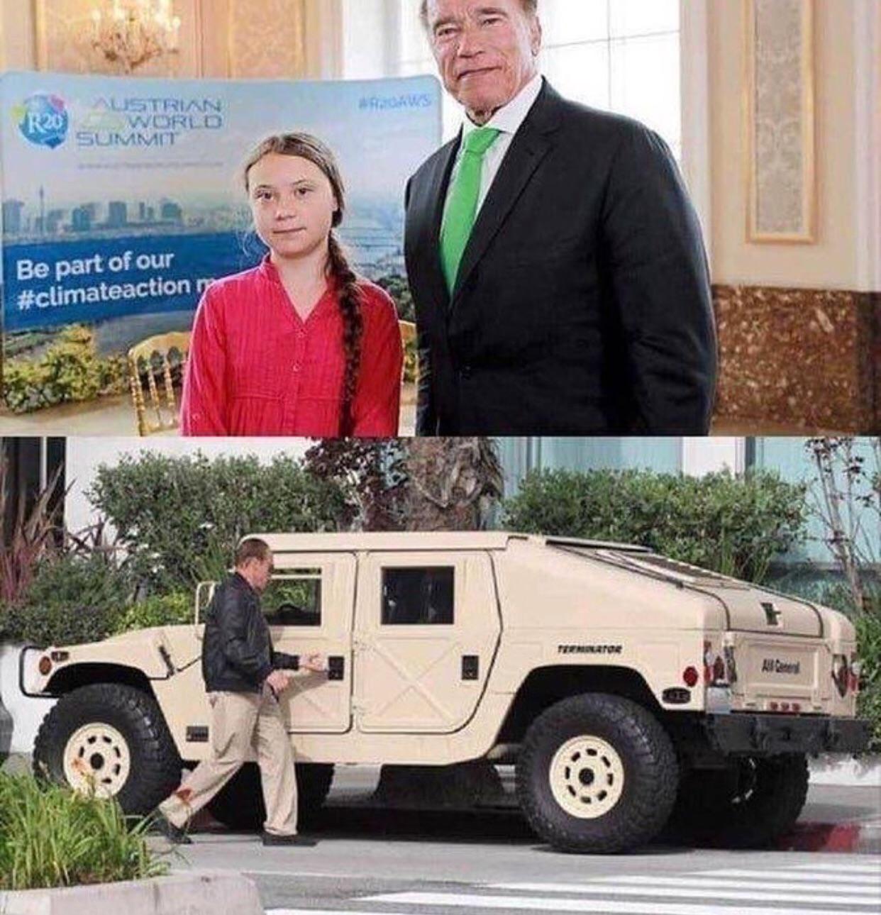 daily dose of randoms - arnold schwarzenegger hummer - R20 Austrian World Summit Be part of our Terminator