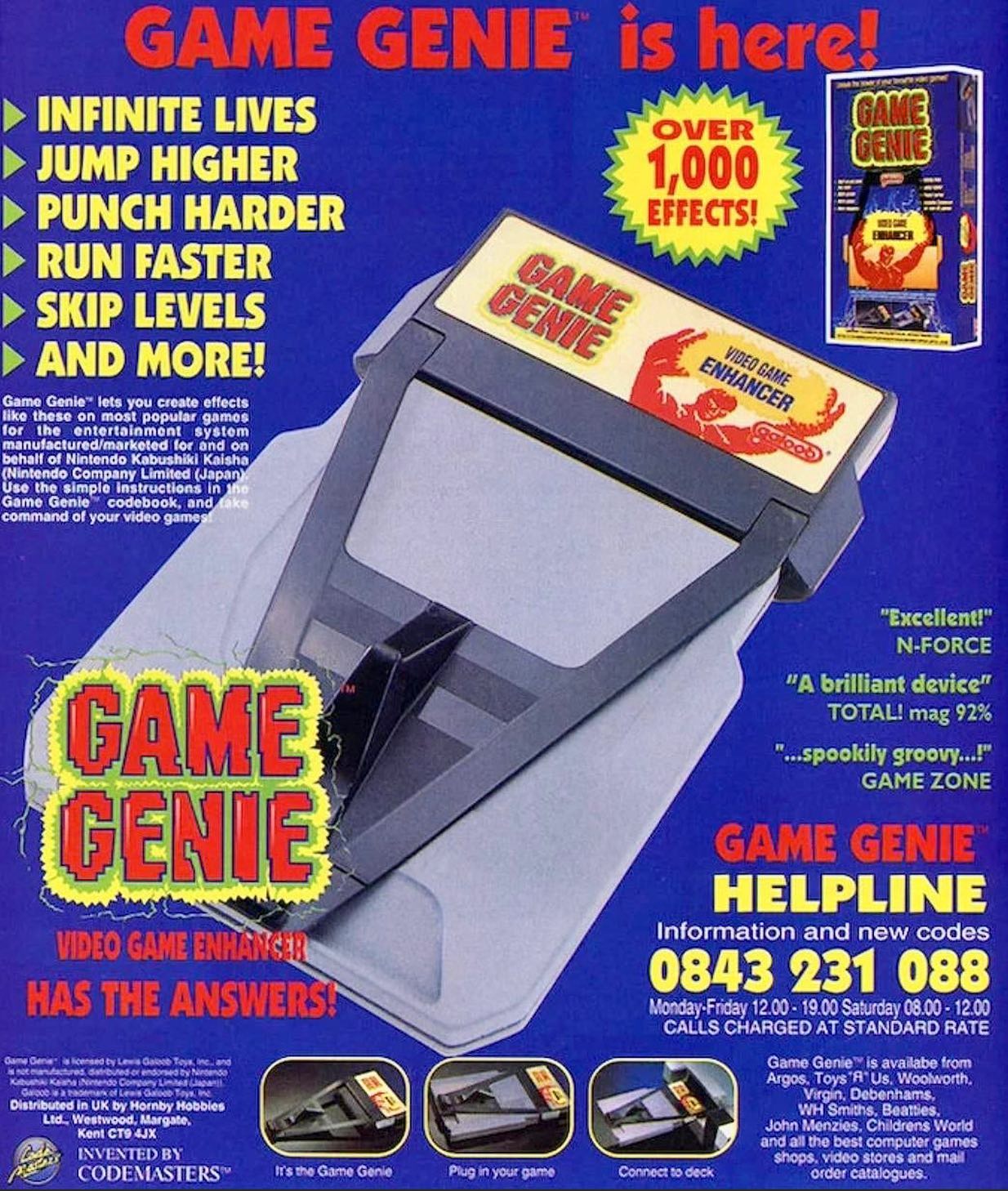 funny pics and randoms - game genie - Game Genie is here! Infinite Lives Jump Higher Punch Harder Run Faster Skip Levels And More! Game Genie lets you create effects these on most popular gamos for the entertainment system manufacturedmarketed for and on 