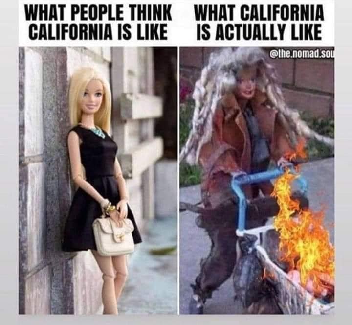 daily dose of randoms -  people think california is like - What People Think California Is What California Is Actually .nomad.sou