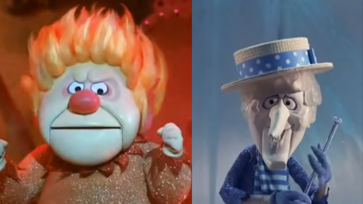 daily dose of randoms -  mr snow miser and heat miser