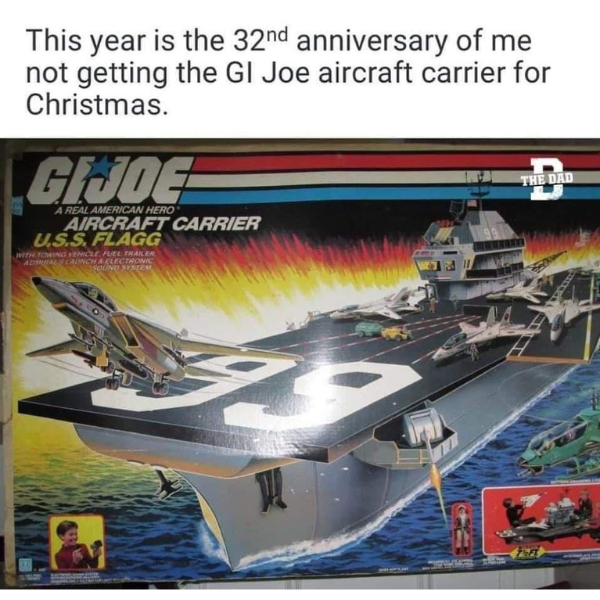monday morning randomness - gi joe aircraft carrier uss flagg - This year is the 32nd anniversary of me not getting the Gi Joe aircraft carrier for Christmas. Gijoe A Real American Hero Aircraft Carrier U.S.S. Flagg With Theingehense Fuel Pralek Thea Lego