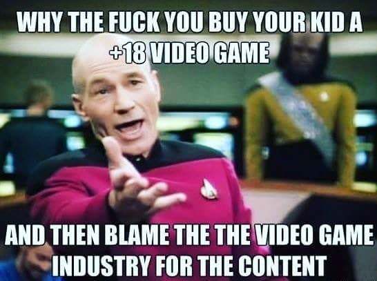 baltimore meme funny - Why The Fuck You Buy Your Kid A 18 Video Game And Then Blame The The Video Game Industry For The Content