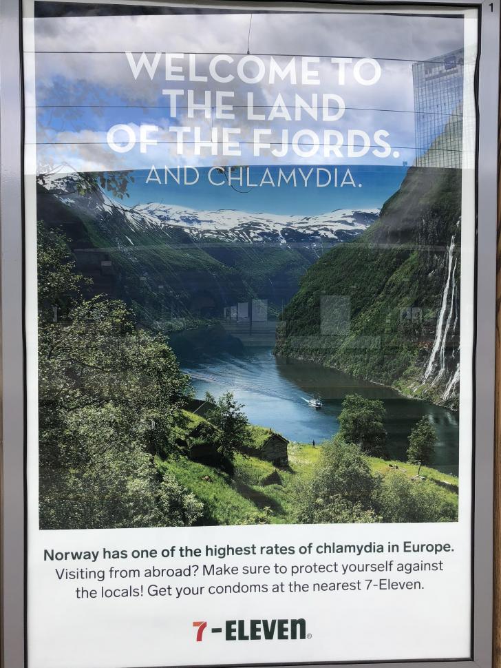 dank memes - water resources - Welcome To The Land Of The Fjords. And Chlamydia. Norway has one of the highest rates of chlamydia in Europe. Visiting from abroad? Make sure to protect yourself against the locals! Get your condoms at the nearest 7Eleven. 7