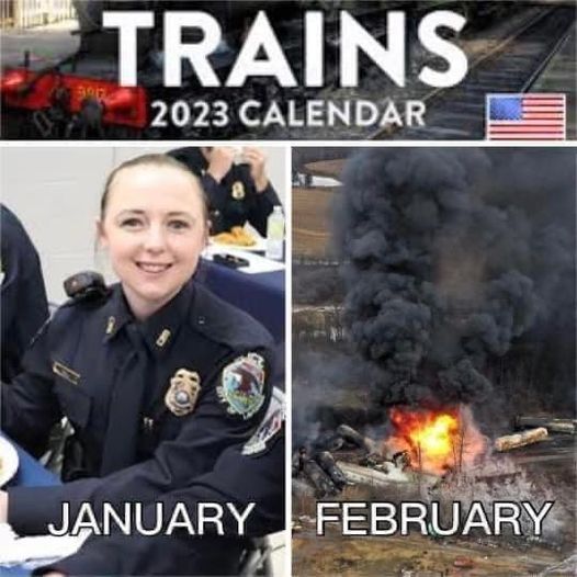 ohio polyvinyl chloride - Trains 2023 Calendar Sop January February
