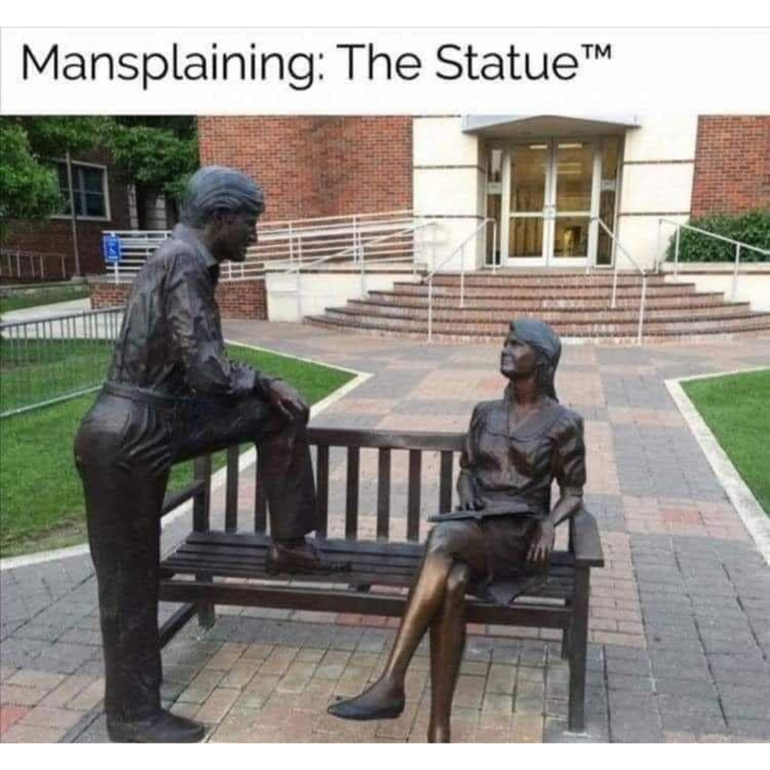 statue - Mansplaining The Statue
