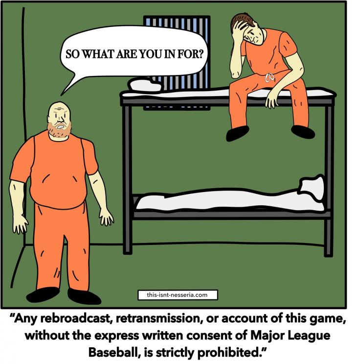 cool random pics and memes - funny prison - 1 140 So What Are You In For? thisisntnesseria.com "Any rebroadcast, retransmission, or account of this game, without the express written consent of Major League Baseball, is strictly prohibited."