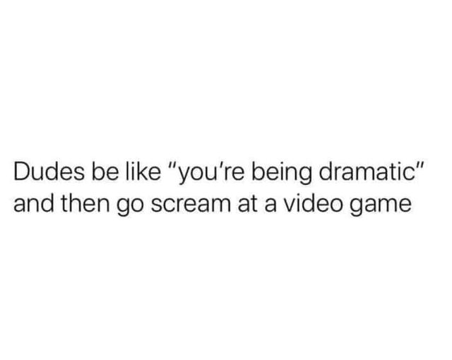 dank memes and pics - best friends don t care if your house is clean - Dudes be "you're being dramatic" and then go scream at a video game