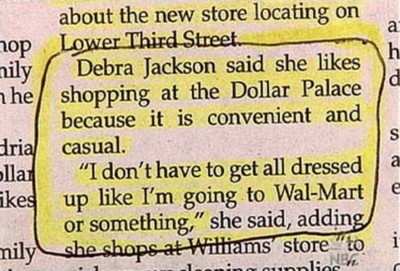 funny randoms - Meme - op mily he dria ollar ikes about the new store locating on Lower Third Street. Debra Jackson said she shopping at the Dollar Palace because it is convenient and casual. a h d S a e "I don't have to get all dressed up I'm going to Wa
