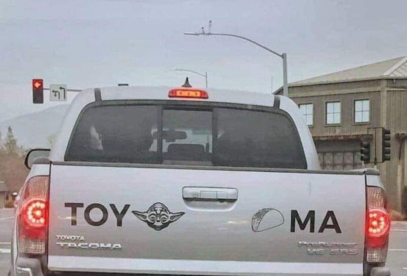 dank memes - road - Toyota Tacoma