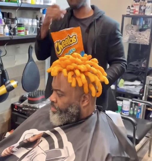 dank memes - cheetos haircut - Theelbs uffs