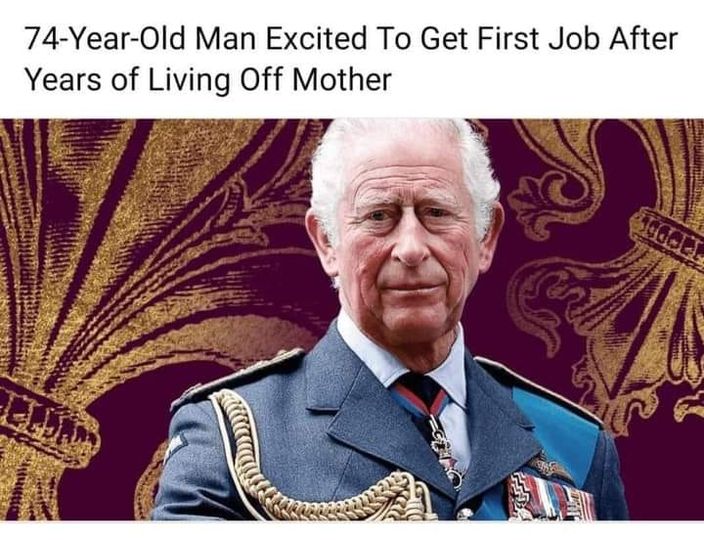 cool pics and funny memes -  human behavior - 74YearOld Man Excited To Get First Job After Years of Living Off Mother