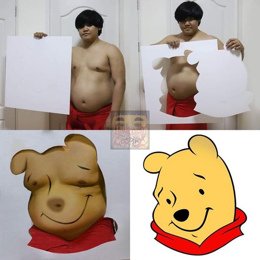 fresh memes - low cost cosplay pooh - 20