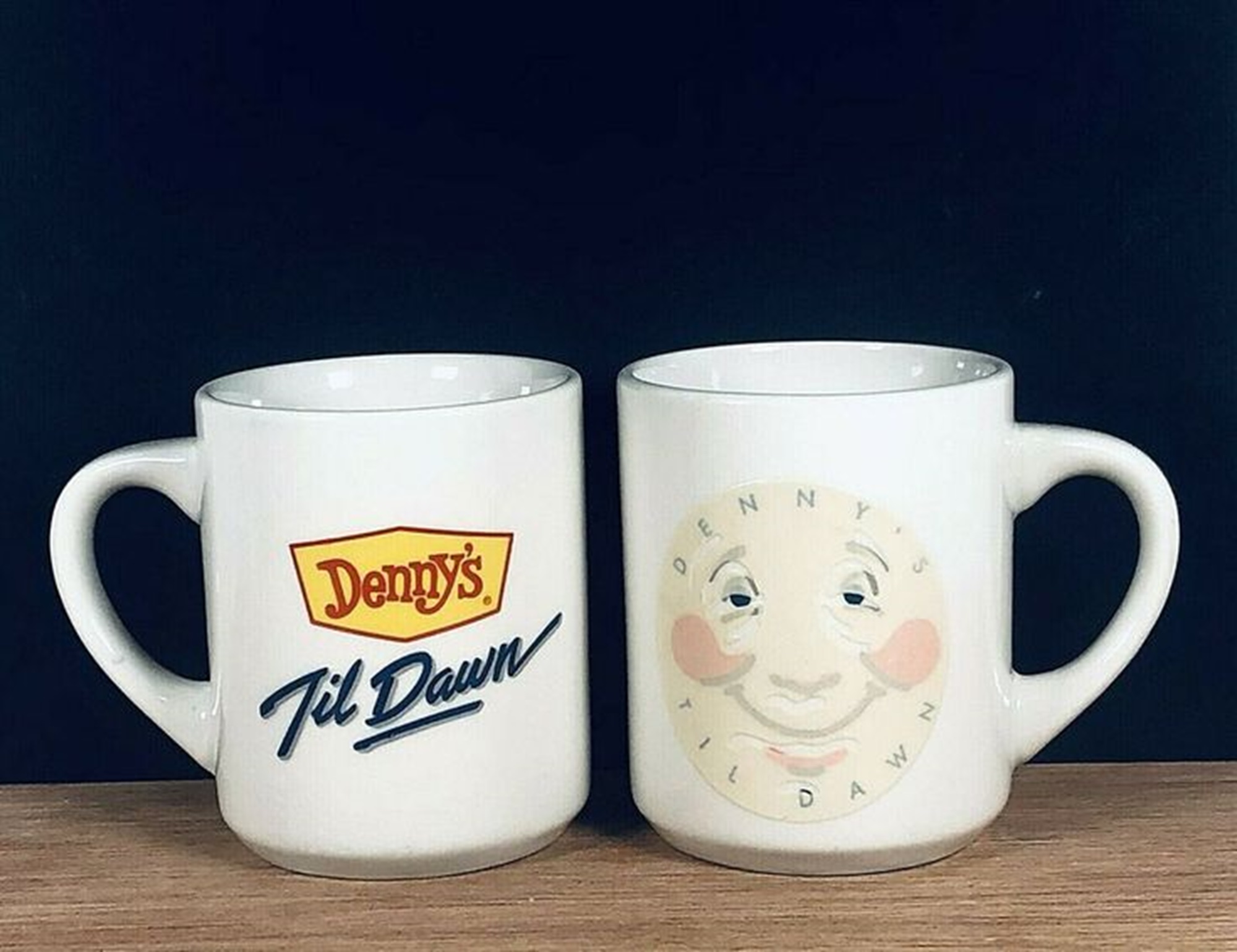 My grandma stole these cups from Denny's in 1983.