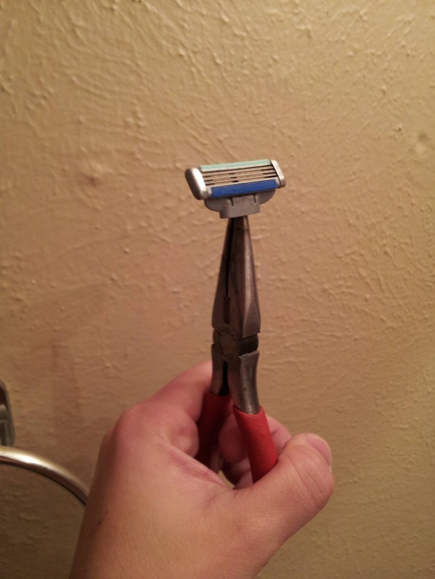 When getting a new razor seems like so much effort.
