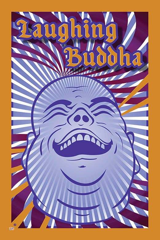 poster - Laughing Buddha Uzu