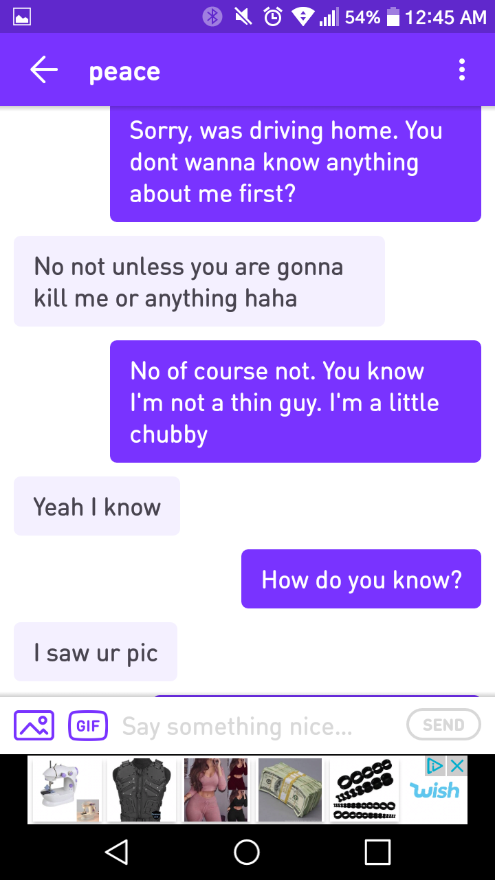 Response to dating whisper, obvious trap blows up