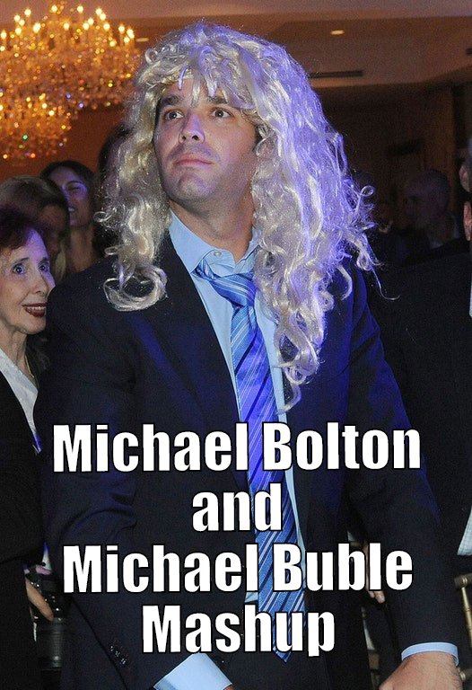 Old time Michael Bolton and Michael Buble mashed together.