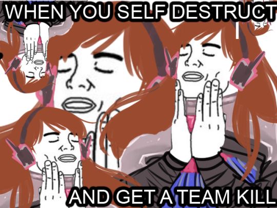 overwatch memes - When You Self Destruct And Getateam Kill