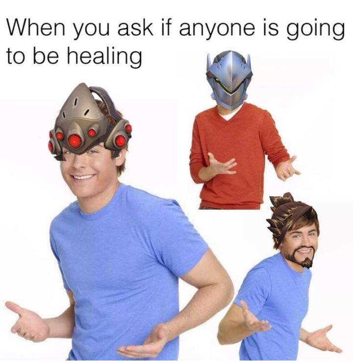 pcr memes - When you ask if anyone is going to be healing