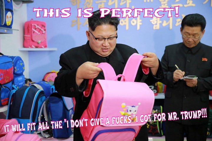 Dear Leader finds the best present for Trump ever!