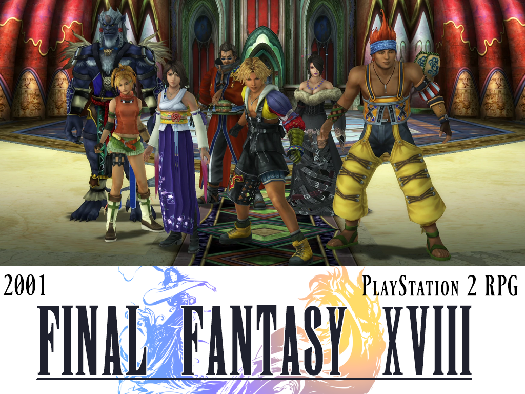 final fantasy x team - 2001 PlayStation 2 Rpg Final Fantasy Xvii